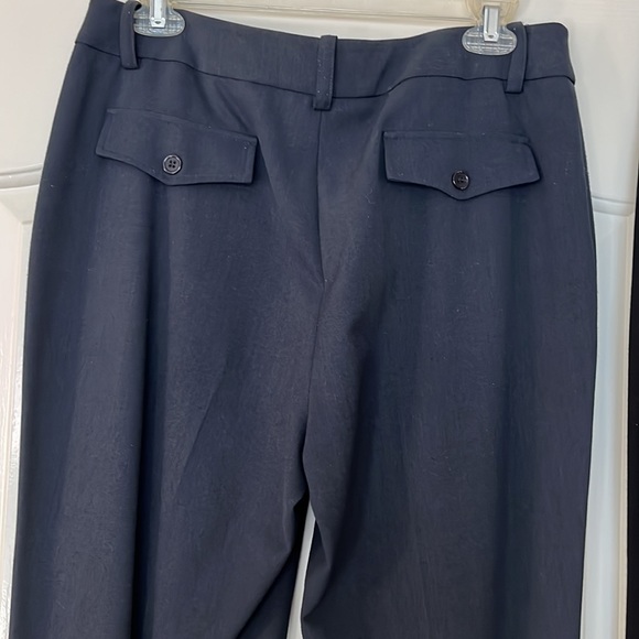 TWO pair of business slacks: navy and black - Picture 5 of 7